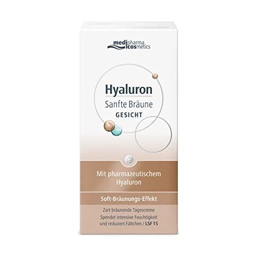 Medipharma Cosmetics hyaluron, delicato abbronzatura, cura del viso, 50 ml