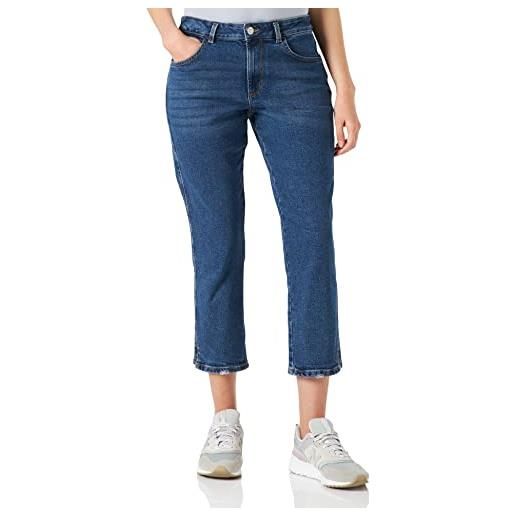 TOM TAILOR le signore kate relaxed jeans 1030513, 10119 - used mid stone blue denim, 29w / 28l
