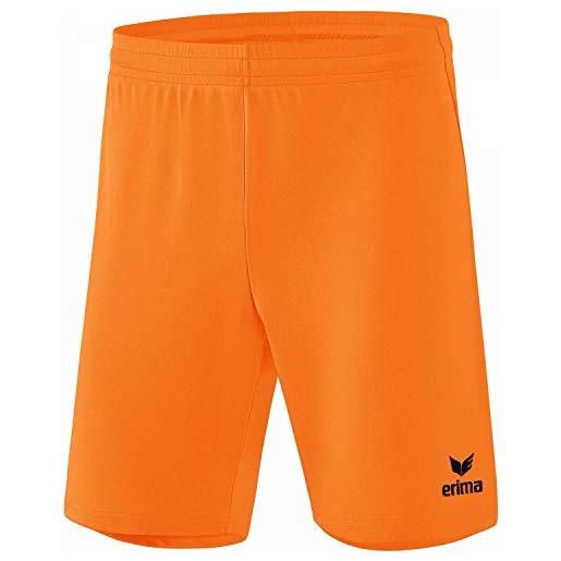 Erima 4043523842067 shorts, unisex bambini, neon orange, 128