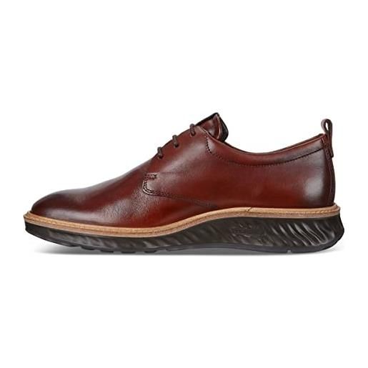 ECCO st. 1hybrid, scarpe stringate derby uomo, marrone (cognac 1053), 44 eu