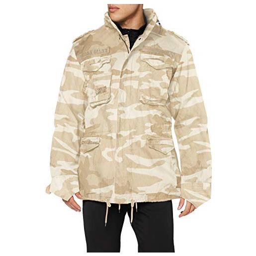 Brandit m65 giant giacca da campo nuovo army giacca invernale + imbottitura noi parka giacca, dimensioni: 3xl, colore: oliv