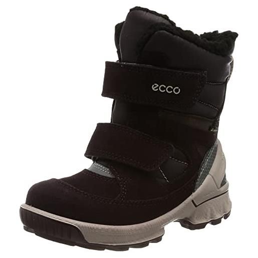 ECCO biom hike infant boot, stivaletti, bambini e ragazzi, nero (fig/shale), 22 eu