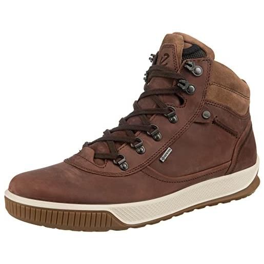 ECCO byway tred sneaker ankle, scarpe da ginnastica alte, uomo, marrone (chocolate/cocoa brown), 41 eu