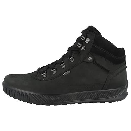 ECCO byway tred sneaker ankle, scarpe da ginnastica alte, uomo, nero (black/black), 43 eu