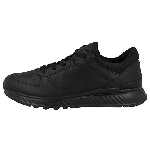 ECCO exostride w low, scarpe sportive outdoor, donna, nero, 40 eu