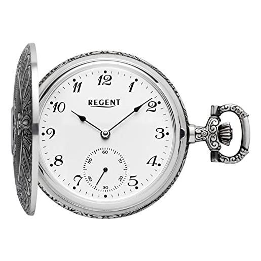 REGENT orologio da tasca anticato, 49 mm, regent p607, p-607 - bianco