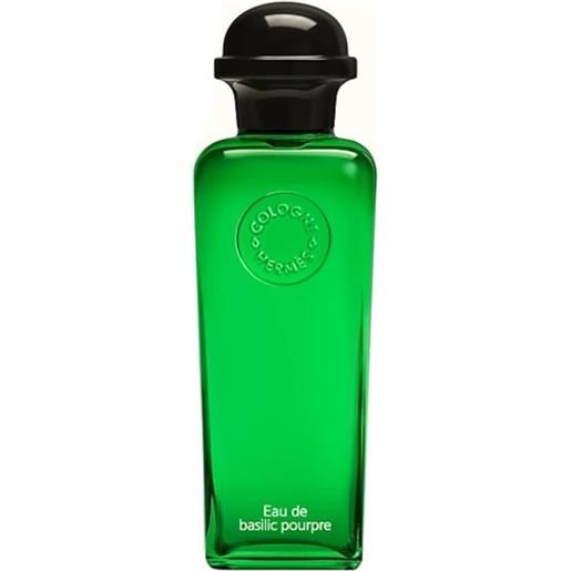 Hermes eau de basilique pourpre eau de cologne, 100 ml - profumo unisex