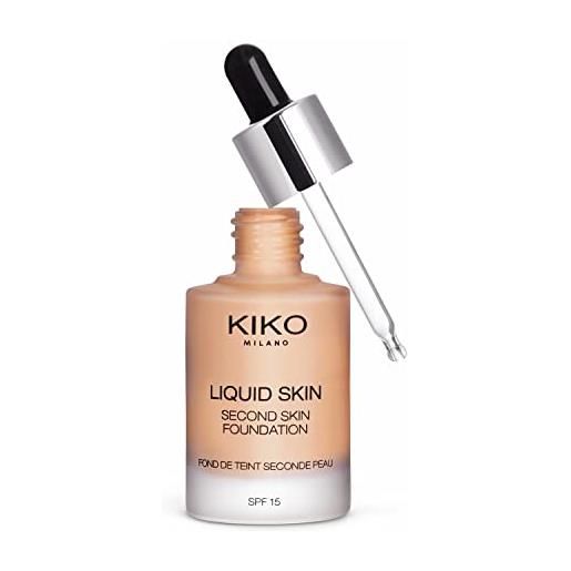 KIKO milano liquid skin second skin foundation 10 | fondotinta fluido effetto seconda pelle