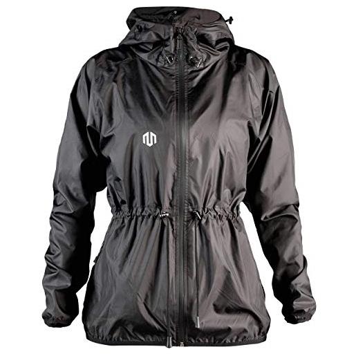 MOROTAI naka light windbreaker 2.0 - giacca sportiva da donna, donna, nero, xs