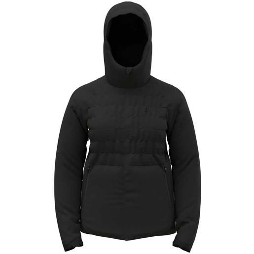 Odlo ascent s-thermic hooded jacket nero xs donna