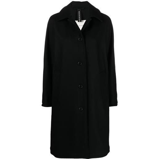 Mackintosh cappotto monopetto fairlie - nero