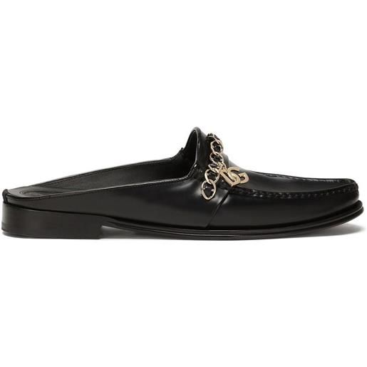 Dolce & Gabbana slippers visconti - nero