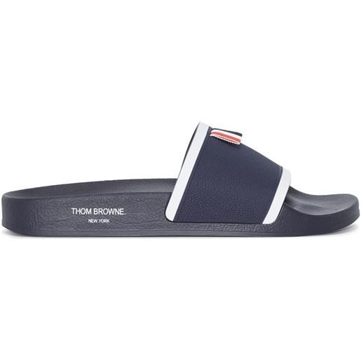 Thom Browne sandali slides - blu