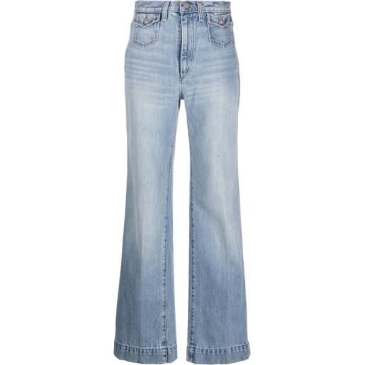 RE/DONE jeans a gamba ampia anni '70 - blu