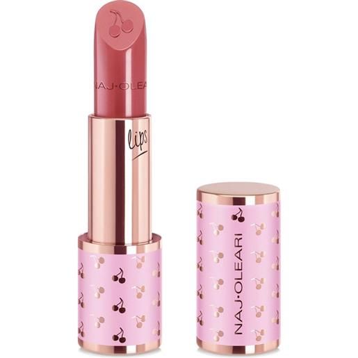 NAJ·OLEARI creamy delight lipstick - rossetto cremoso dal finish brillante 06 - rosa antico