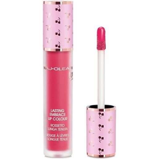 NAJ·OLEARI lasting embrace lip colour - rossetto liquido a lunga tenuta dal finish mat o metallico 06 - rosa pitaya
