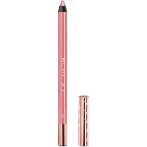 NAJ·OLEARI perfect shape lip pencil - matita labbra lunga tenuta 04 - rosa corallo