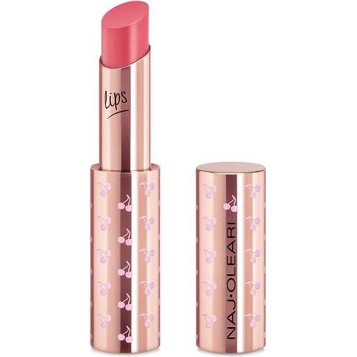 NAJ·OLEARI true icon lipstick - rossetto iconico dal finish satinato 08 - pompelmo rosa