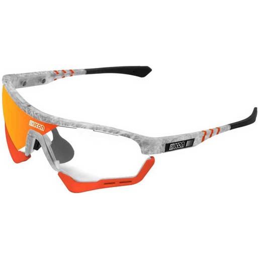 Scicon aerotech photochromic sunglasses bianco red mirror/cat1-3