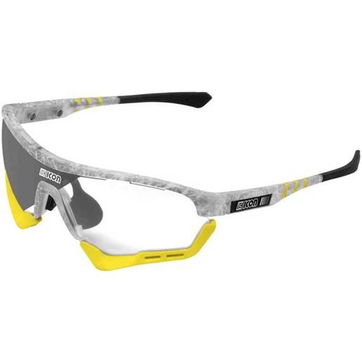 Scicon aerotech photochromic sunglasses bianco silver mirror/cat 1-3