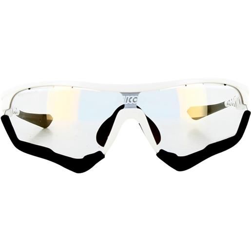 Scicon aerotech photochromic sunglasses bianco red mirror/cat1-3