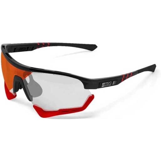 Scicon aerotech xl photochromic sunglasses nero red mirror/cat1-3