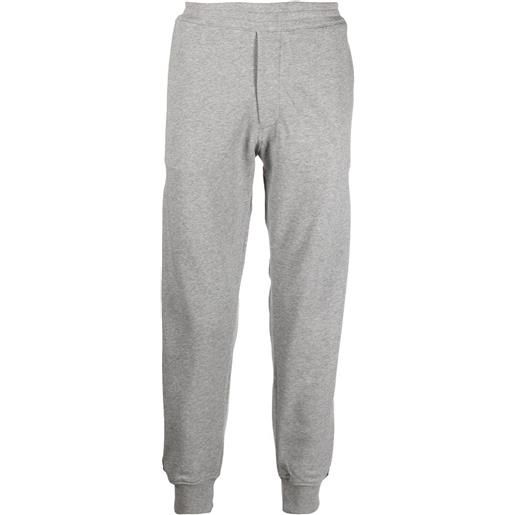 Alexander McQueen pantaloni sportivi con logo - grigio