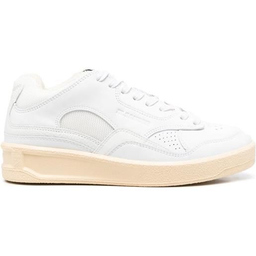 Jil Sander sneakers con logo - bianco
