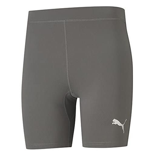 PUMA liga baselayer short pantalone corto, grigio perla (smoked pearl), xl unisex-adulto