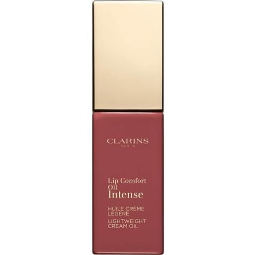 Clarins huile confort lèvres intense - olio labbra oil intense 05 intense pink