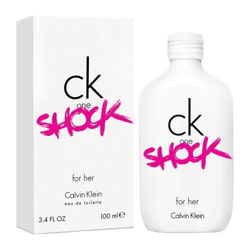 Calvin Klein ck one shock for her 100 ml eau de toilette per donna