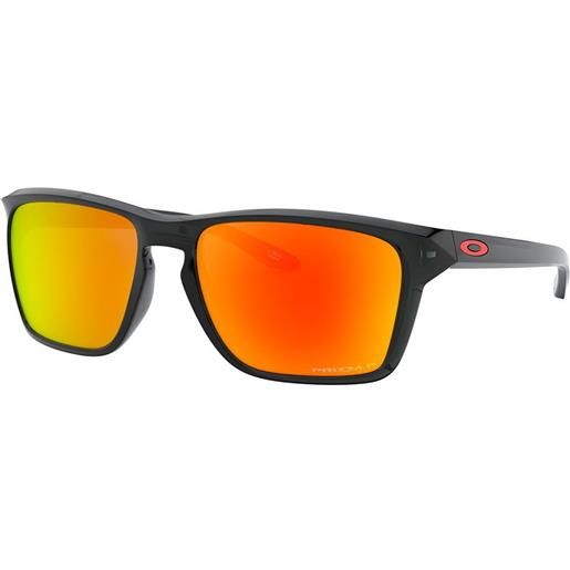Oakley sylas prizm polarized sunglasses arancione, nero prizm ruby polarized/cat3