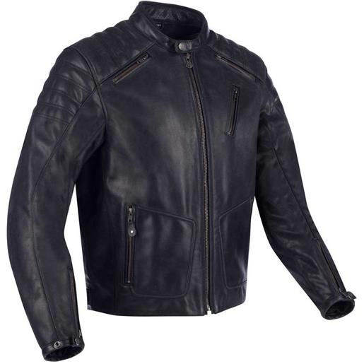 Segura angus leather jacket nero l uomo