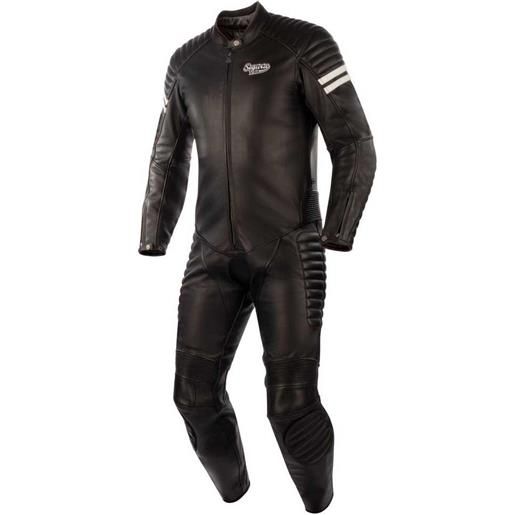 Segura spencer 2 leather suit nero l uomo