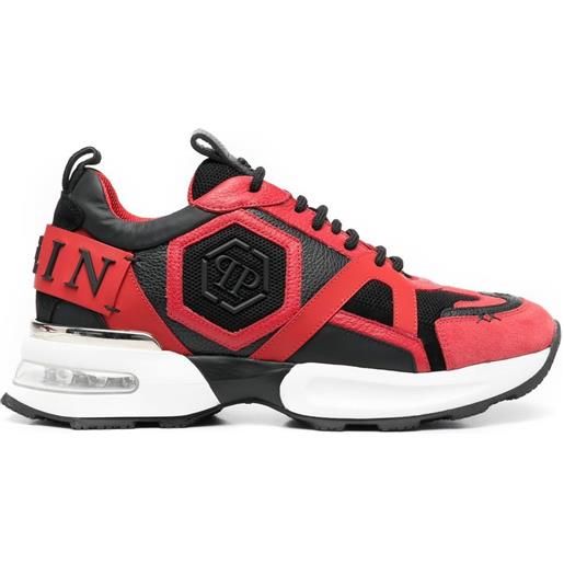 Philipp Plein sneakers hexagon - rosso