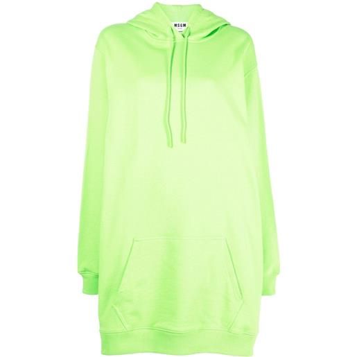 MSGM abito modello maglione con stampa - verde