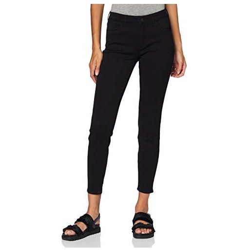 Wrangler skinny crop jeans, black, 27w / 30l donna