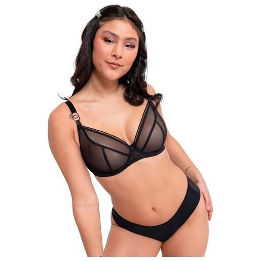 Curvy Kate lifestyle plunge, reggiseno donna, nero, 85d