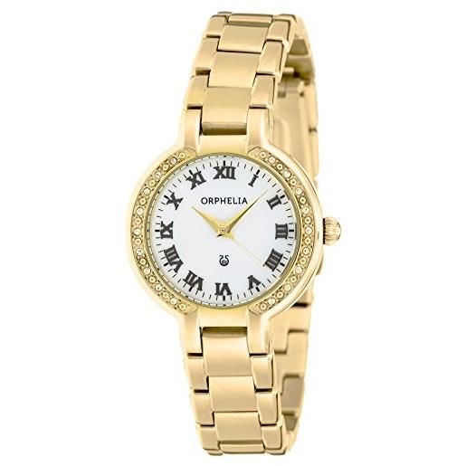 Orphelia or53470512 - orologio da polso da donna, cinturino in acciaio inox colore oro