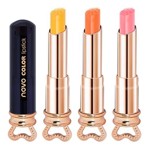 KTouler magic lipstick lip tint stain gloss balm long lasting waterproof crystal jelly lipstick set for women