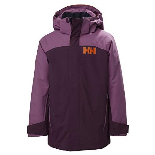 Helly Hansen jr level jacket veste, unisex bambini, purple potion, one size