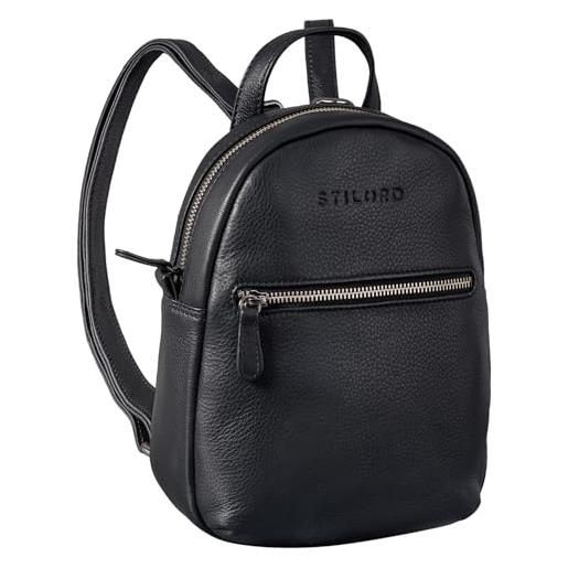 DUDU Zainetto Donna Colorato Estivo in Pelle Morbido Zaino Multicolor con Doppia Cerniera Zip