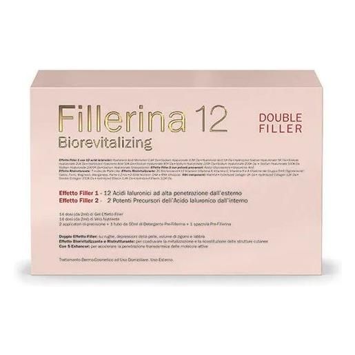 Labo International fillerina 12 biorevitalizing double filler grado 3 trattamento intensivo 30ml + 30ml + 50ml
