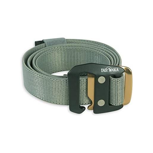 Tatonka cintura stretch belt 25 mm, unisex, gürtel stretch belt 25 mm, black, 110 x 2,5 cm