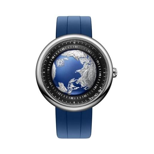 CIGA Design blue planet orologio automatico uomo(acciaio inossidabile)