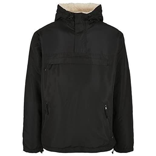 Brandit Brandit windbreaker sherpa, giacca a vento uomo, nero (black), l