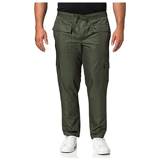 Sisley pantaloni 4von55gn9, verde 1d1, 44 uomo
