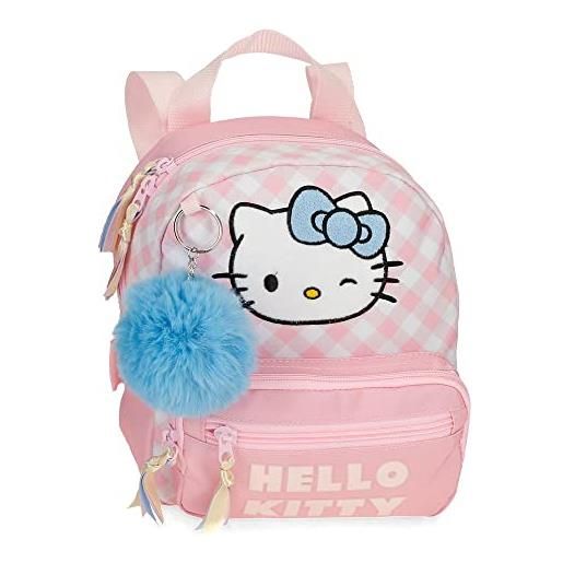 Hello Kitty rosso vino, bagagli borsa messenger bambine e ragazze, rosa (pink), zaino da passeggio