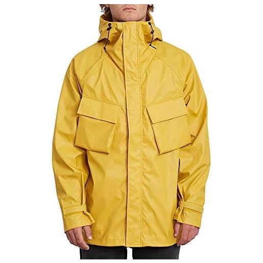 Volcom v_smock jacket giacca da uomo, uomo, giacca, a1612001, oro, m