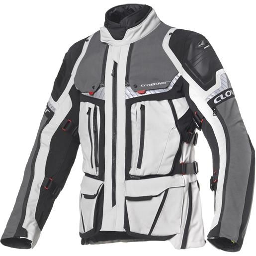 Clover giacca crossover-4 wp airbag jacket n/gr | clover